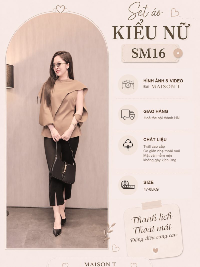 Set áo kiểu nữ SM16 — ảnh 1 trên 7