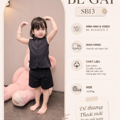 Set bộ bé gái SB13