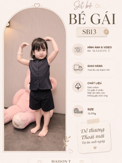 Set bộ bé gái SB13