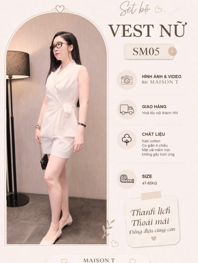 Set bộ vest nữ SM05