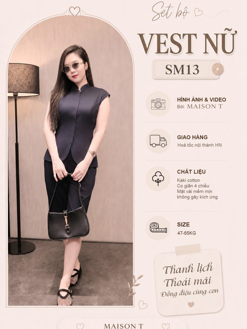 Set bộ vest nữ SM13 — ảnh 1 trên 7
